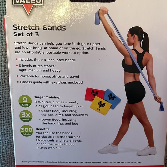 Valeo Stretch Bands - Picture 3 of 3